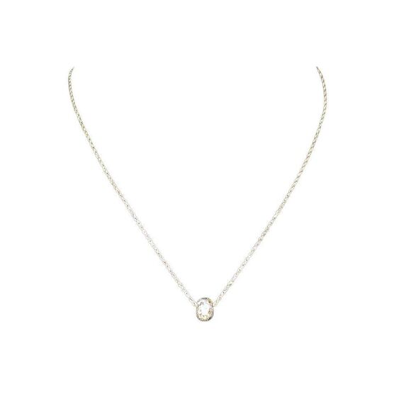 Silver Necklace With Pendant - Picture 2 of 5